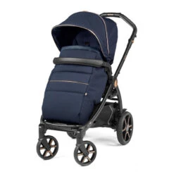Trio Poussette Book + Primo Viaggio SLK + Nacelle Culla Elite PEG PEREGO Blue Shine -Made 4 Baby Boutique trio poussette book primo viaggio slk nacelle culla elite peg perego blue shine 3