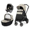 Trio Poussette Book + Primo Viaggio SLK + Nacelle Culla Elite PEG PEREGO Graphic Gold -Made 4 Baby Boutique trio poussette book primo viaggio slk nacelle culla elite peg perego graphic gold