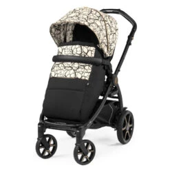 Trio Poussette Book + Primo Viaggio SLK + Nacelle Culla Elite PEG PEREGO Graphic Gold -Made 4 Baby Boutique trio poussette book primo viaggio slk nacelle culla elite peg perego graphic gold 3
