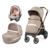 Trio Poussette Book + Primo Viaggio SLK + Nacelle Culla Elite PEG PEREGO Mon Amour -Made 4 Baby Boutique trio poussette book primo viaggio slk nacelle culla elite peg perego mon amour