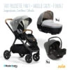 Trio Poussette Finiti + Calmi + I-Snug 2 JOIE Signature Carbon / Shale -Made 4 Baby Boutique trio poussette finiti calmi i snug 2 joie signature carbon shale
