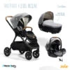 Trio Poussette Finiti + Nacelle Calmi + I-Level Recline JOIE Signature Carbon -Made 4 Baby Boutique trio poussette finiti nacelle calmi i level recline joie signature carbon