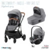 Trio Poussette, Nacelle Strider M + Siège Baby-Safe 5Z2 BRITAX Elephant Grey/Frost Grey