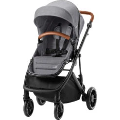 Trio Poussette, Nacelle Strider M + Siège Baby-Safe 5Z2 BRITAX Elephant Grey/Frost Grey 18 Trio Poussette, Nacelle Strider M + Siège Baby-Safe 5Z2 BRITAX Elephant Grey/Frost Grey -Made 4 Baby Boutique trio poussette nacelle strider m siege baby safe 5z2 britax elephant greyfrost grey 2