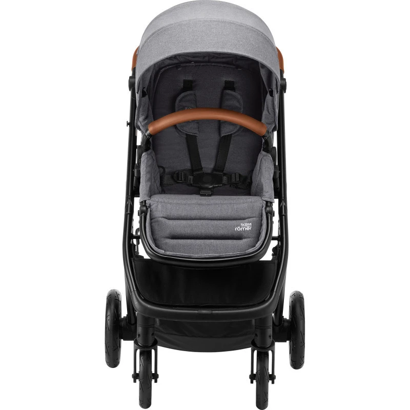 Trio Poussette, Nacelle Strider M + Siège Baby-Safe 5Z2 BRITAX Elephant Grey/Frost Grey 9 Trio Poussette, Nacelle Strider M + Siège Baby-Safe 5Z2 BRITAX Elephant Grey/Frost Grey – Image 7