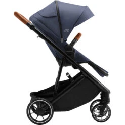 Trio Poussette, Nacelle Strider M + Siège Baby-Safe 5Z2 BRITAX Navy Ink/Space Black -Made 4 Baby Boutique trio poussette nacelle strider m siege baby safe 5z2 britax navy inkspace black 5