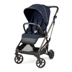 Trio Poussette Vivace + Primo Viaggio SLK + Nacelle Pagoda PEG PEREGO Blue Shine -Made 4 Baby Boutique trio poussette vivace primo viaggio slk nacelle pagoda peg perego blue shine 17