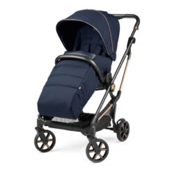 Trio Poussette Vivace + Primo Viaggio SLK + Nacelle Pagoda PEG PEREGO Blue Shine -Made 4 Baby Boutique trio poussette vivace primo viaggio slk nacelle pagoda peg perego blue shine 3