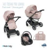 Trio Techno Solo Per Te Mod Loving CAM Noir Mat/Rose Brillant -Made 4 Baby Boutique trio techno mod loving cam noir matrose brillant