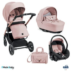 Trio Techno Solo Per Te Posh CAM Or Rose/Rose Brillant