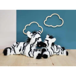 Zéphir Le Zèbre 25cm "Terre Sauvage" HISTOIRE D'OURS Blanc -Made 4 Baby Boutique zephir le zebre 25cm 2